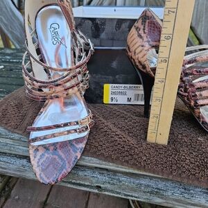 Carlos Santana spiked heels